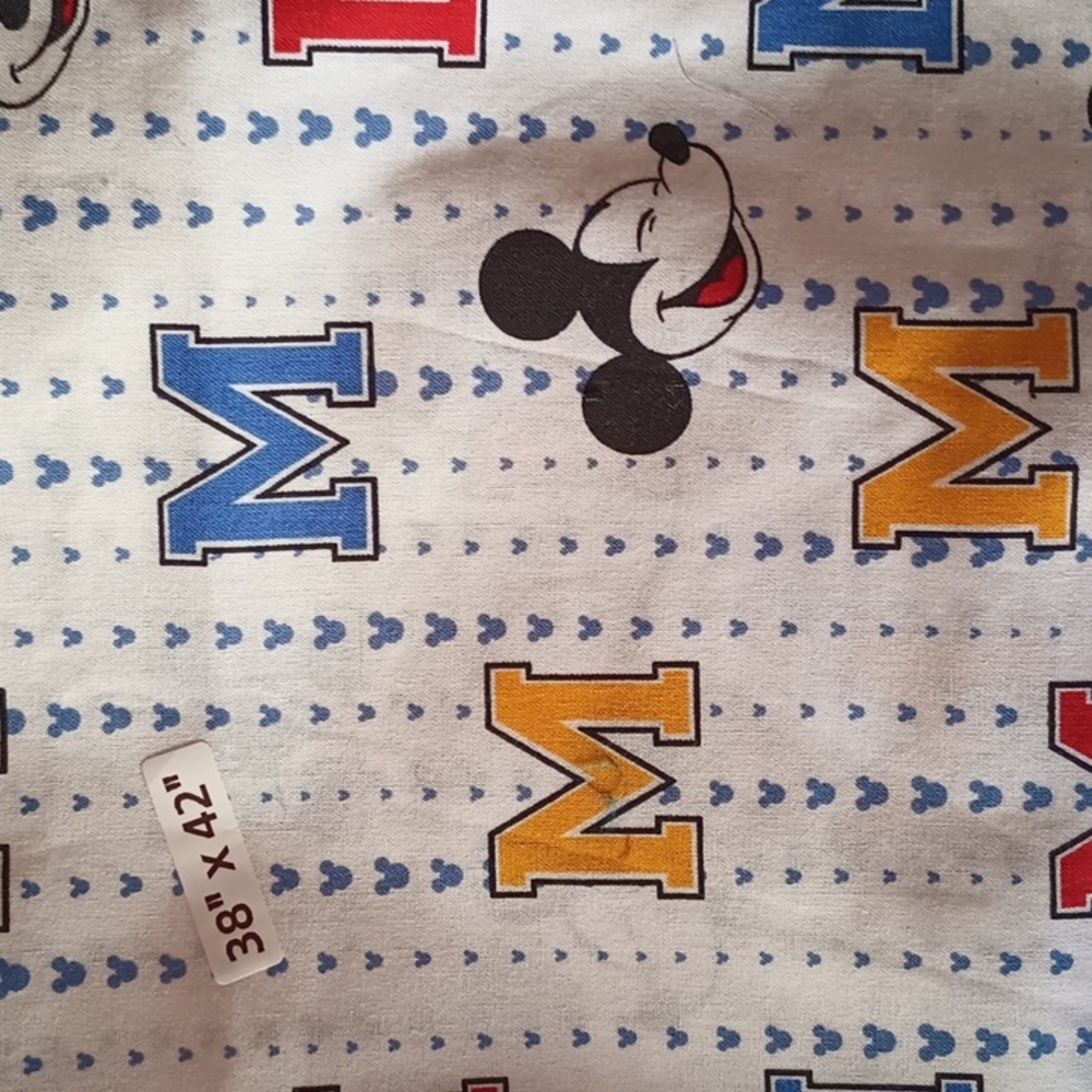 1 yd. Cotton Mickey Mouse Fabric